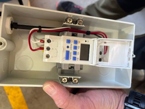 Programátor pro automatické starty - T20