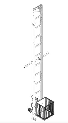 ESCALERA 150 kg - 16m